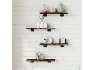 Etagère coloris marron  