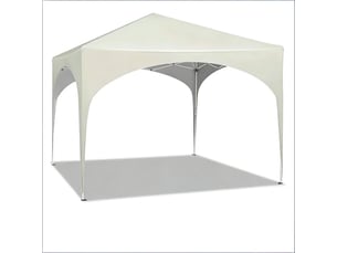 Gazebo extérieur bleu 3x3 m, pavillon pliable, abri pour terrasse et jardin