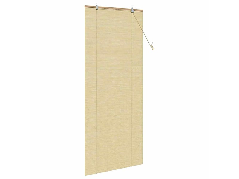  Store enrouleur - rideau enrouleur nature 80 x 220 cm bambou  - Conforama D