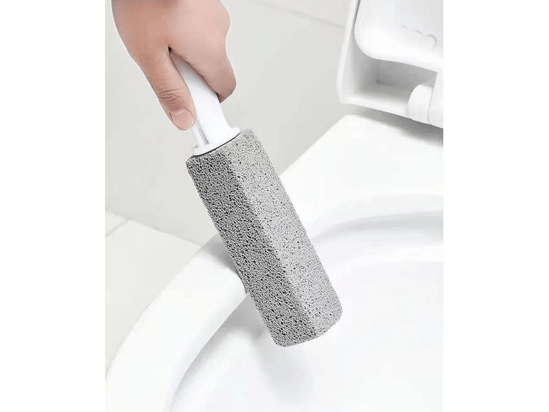 Nettoyant pour toilettes en pierre ponce, pierre ponce pour le nettoyage des toilettes, pierre ponce pour toilettes avec poignée (paquet de 2) - Conforama E