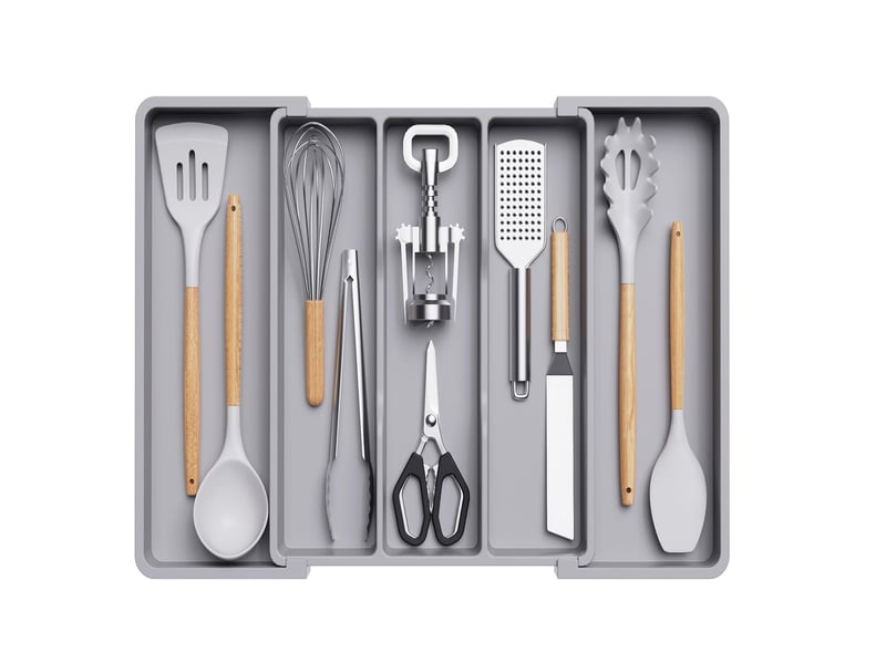  Range couverts pour tiroir grand plateau de couverts extensible pour la cuisine  - Conforama A