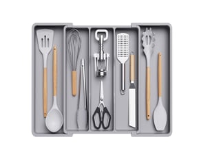 Range couverts pour tiroir grand plateau de couverts extensible pour la cuisine