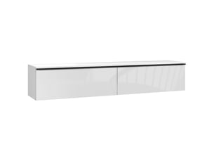 Meuble tv coloris blanc  <strong></strong>  <strong></strong>