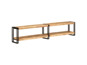 Meuble tv coloris marron 200 cm <strong></strong>  <strong></strong>