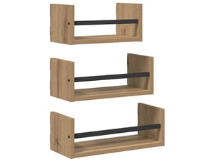 Etagère 40 cm coloris marron <strong></strong> <strong></strong>