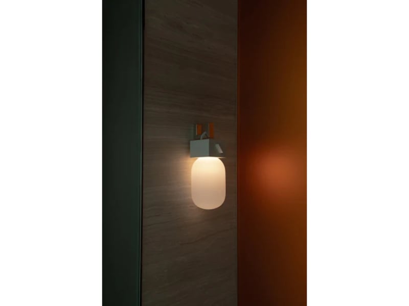  Lampe portable série pop light ipx4 avec batterie externe usb-c et câble native union beige POP-LIGHT-SAN - Conforama D