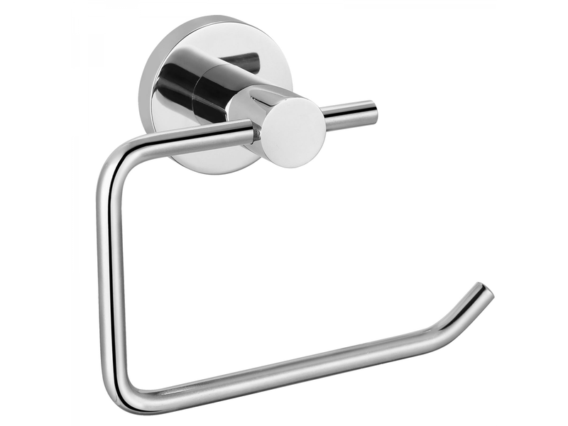 Porte-papier toilette mural en acier inoxydable 304 chromé - support pour salle de bain,cuisine et toilettes,durable et élégant - Conforama A