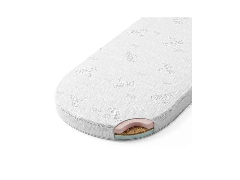 Matelas coco pour l'extension du lit 7 en 1 ovale - écru waldin KOKOS-OWAL-EX - Conforama B