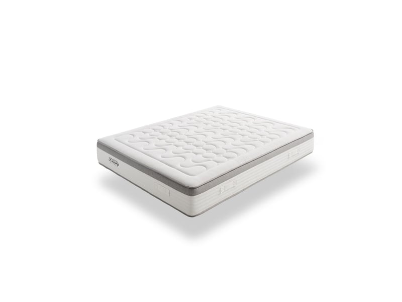  Matelas à mémoire de forme au gel hotel 5 étoiles - mi-ferme, 5 cm de mémoire de forme au gel, poignées 8435720077872 - Conforama A