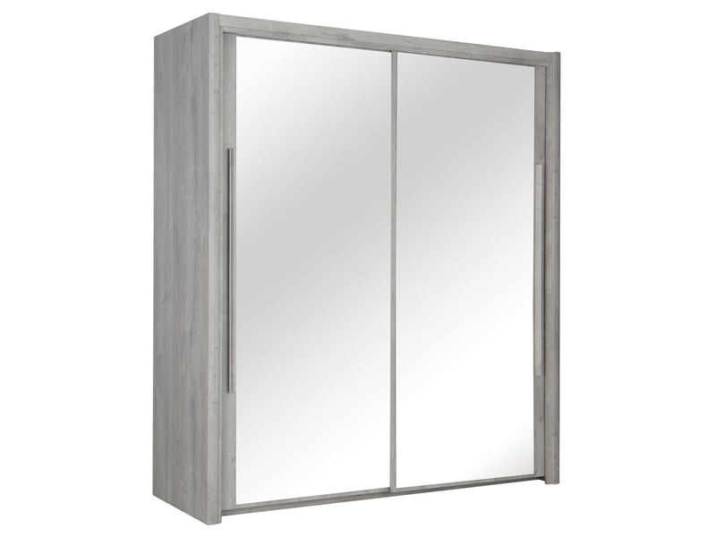 Armoire 2 portes L.183 cm CYRUS L183 - Conforama B