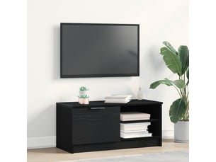 Meuble tv coloris noir 80 cm <strong></strong>  <strong></strong>