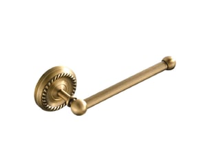 Porte-papier toilette mural laiton antique rétro porte-rouleau de papier wc avec support