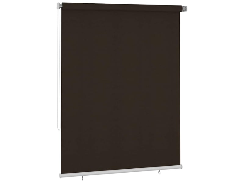  Store enrouleur, store roulant d'extérieur 185 (l) x 230 (h) cm marron cf47369  - Conforama B