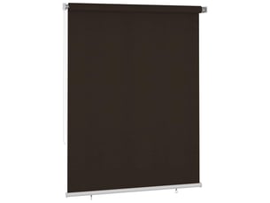 Store enrouleur, store roulant d'extérieur 185 (l) x 230 (h) cm marron cf47369