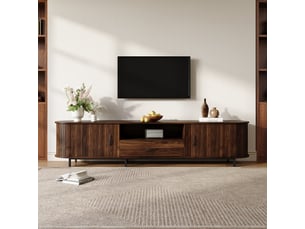 Meuble tv coloris bois foncé 40 cm <strong>ATELIER CONFORTIEL</strong> <strong></strong>