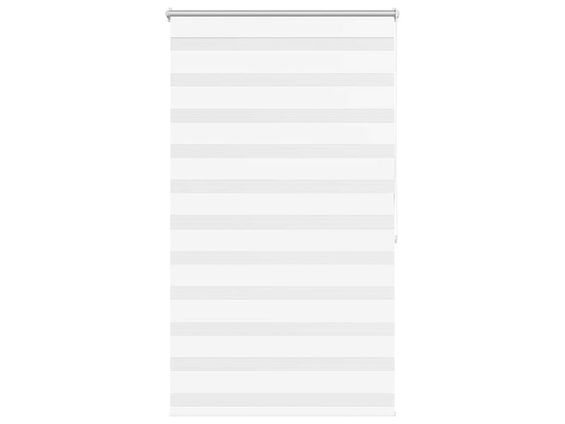 Store vénitien zébré, store de fenêtre 100,9 x 175 cm, largeur du tissu 96,7 cm, blanc cf48217 - Conforama A