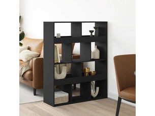 Bibliotheque coloris  noir  <strong></strong> <strong></strong> - 100 cm x 125.5 cm