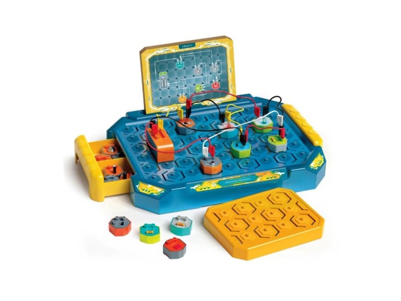  Coffret scientifique clementoni 50727 science  and  jeu - laboratoire d'électronique 8005125507276 - Conforama C