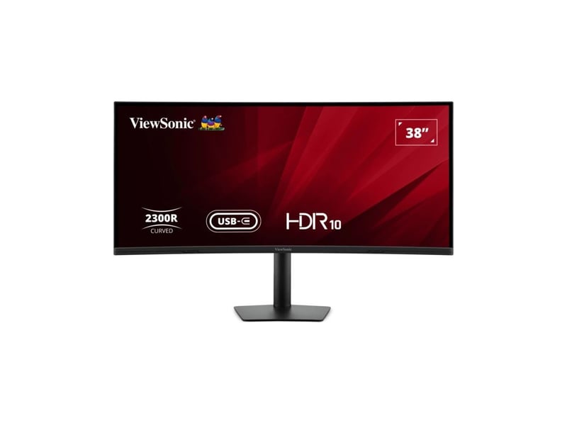  Ecran pc incurve 38 ultrawide 3840 x 1600 ips 21:9 2300r usb hub et enceintes 2x5w noir 1-22213470 - Conforama A