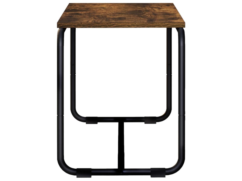  Meuble tv moderne, banc tv 98x35,5x42 cm chêne fumé bois d'ingénierie  - Conforama D