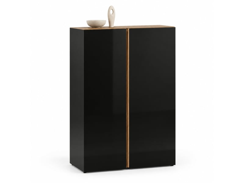  Meuble à chaussures 6 niveaux, 2 portes à fermeture douce et étagères réglables pour entrée 70 × 33,5 × 95 cm  - Conforama A