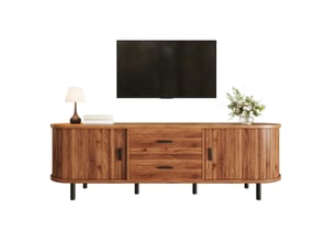 Meuble tv coloris marron 150 cm <strong>HAUSS SPOLE</strong> <strong></strong>