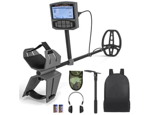 Détecteur de métaux portable 5 modes avec écran lcd et alarme evryae