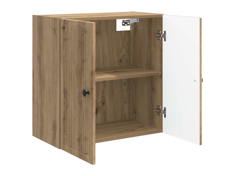  Armoire murale salon, meuble de rangement 59 x 31 x 60 cm bois d'ingénierie shl3557  - Conforama C