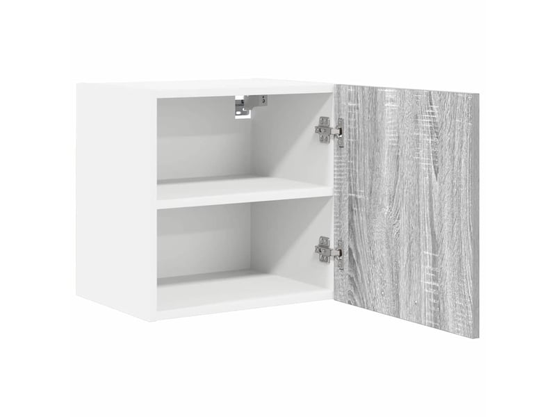  Meuble de rangement, armoire suspendue gris sonoma et blanc 40x31x40cm  - Conforama E