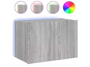 Meuble tv coloris gris 60 cm <strong></strong>  <strong></strong>