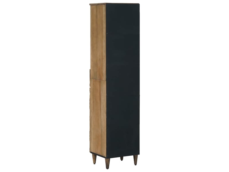 Armoire de salle de bain, cabinet de salle de bain marron 38 x 33 x 160 cm cf65097 - Conforama E