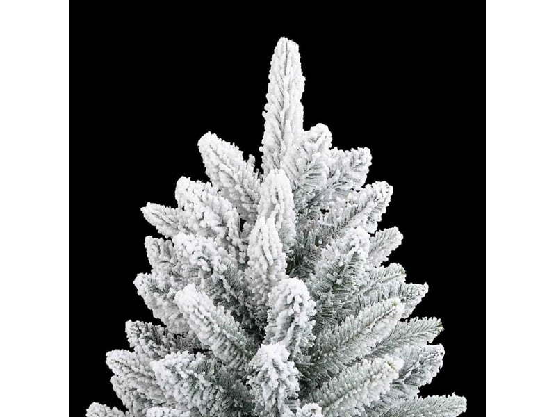  Sapins de noël blanc chaud pvc, plastique, acier et pe shl7455  - Conforama C