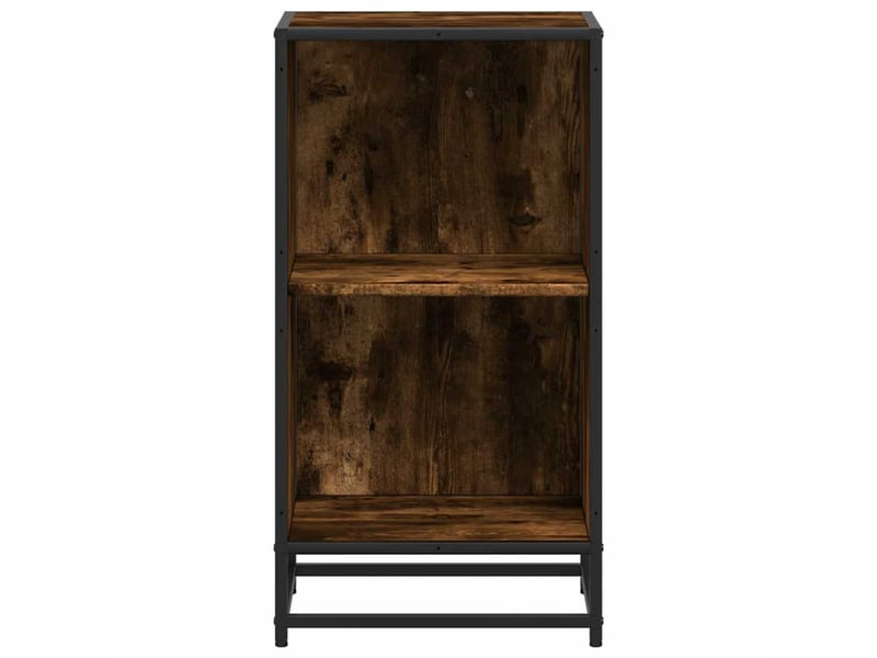  Bibliothèque, étagère de rangement chêne fumé 40x35x76 cm bois d'ingénierie  - Conforama D