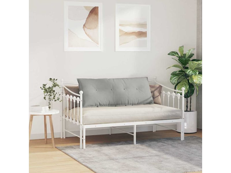  Coussin de dos, coussin de dossier gris clair 120 x 50 cm tissu en microfibre cf54649  - Conforama D