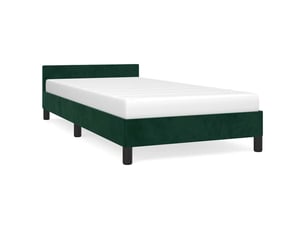 Lit simple 80x200 cm    coloris vert