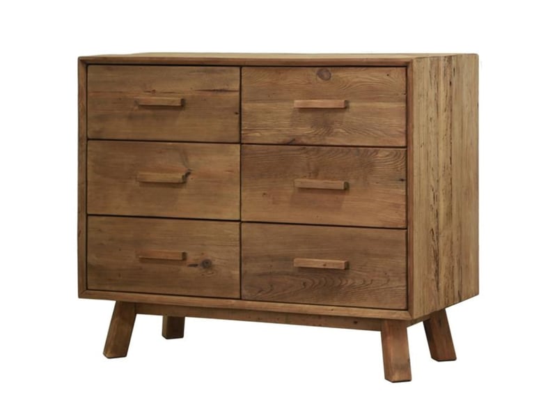  Commode en bois marron 103x48x85h cm  - Conforama B