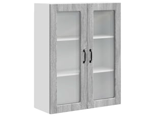 Meuble mural de cuisine | armoire de cuisine gris sonoma 80x31x100cm shl6121