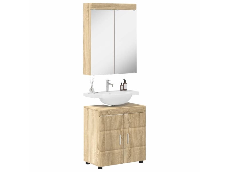  Ensemble de mobilier de salle de bain tulum 2 pièces cf64712  - Conforama C