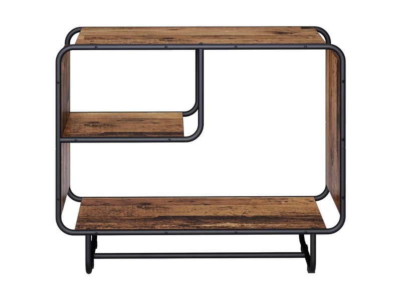  Buffet salon, buffet de rangement bois ancien 80x37,5x64,5 cm bois d'ingénierie  - Conforama C