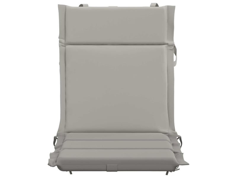  Lot de 6 coussins de chaise à dossier haut gemert gris cf59380  - Conforama D