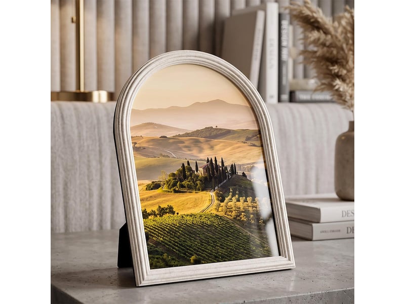  Cadre photo arche mykonos 20x25cm sable  - Conforama E