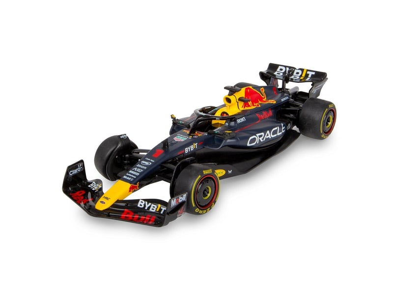  Oracle red bull racing rb19 diecast 1:24 bleu foncé 402200 - Conforama A