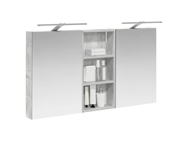 Ensemble de meubles de salle de bain 3 pcs 110x10.5x60.5 cm shl462 - Conforama C
