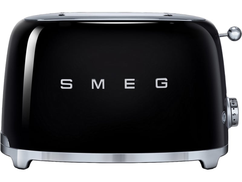 Smeg - grille-pain 2 fentes 950w noir tsf01bleu - TSF01BLEU