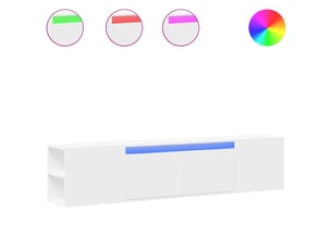 Meuble tv coloris blanc 180 cm <strong></strong> <strong></strong>