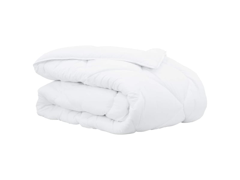  Duvet d'hiver - couette 240 x 222 x 5 cm hiver - couette polyester blanc respirant  - Conforama A