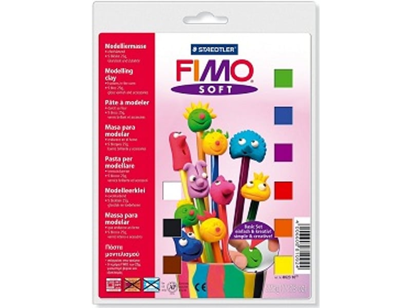  Coffret fimo soft 9 12 blocs + accessoires 261606 - Conforama A