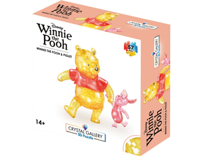 Puzzle 3d - 57 pieces - winnie l ourson disney