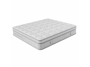 Matelas 180x200 cm OKWISH Ressorts ensachés + mousse soutien Medium épaisseur 25 cm
