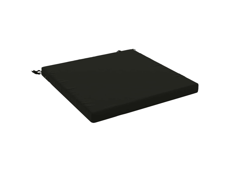  Coussin de siège, coussin d'assise 1 pièce soest 100 % polyester noir cf55652  - Conforama A